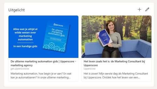 LinkedIn featured examples
