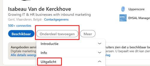 LinkedIn featured how to